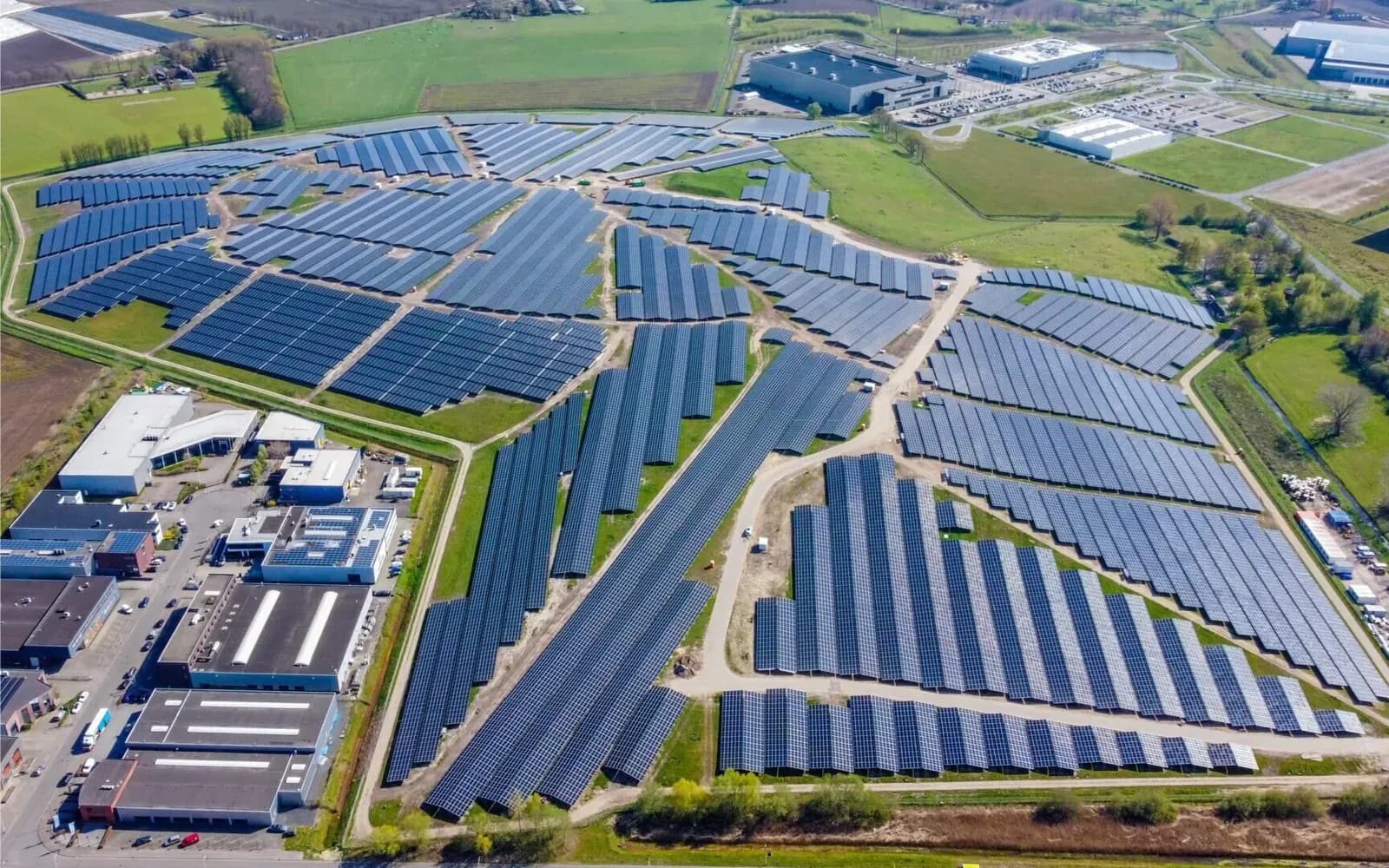 Il parco Bavelse Berg e la zona industriale di Breda